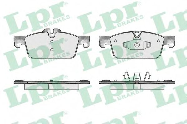 Тормозные колодки LPR 05P1626