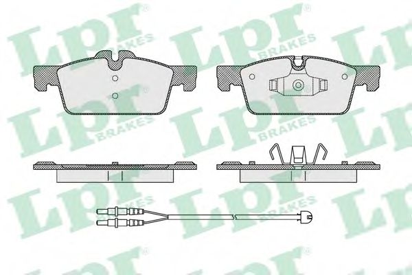 Тормозные колодки LPR 05P1626A