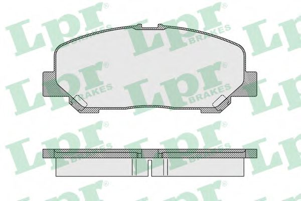 Тормозные колодки LPR 05P1636