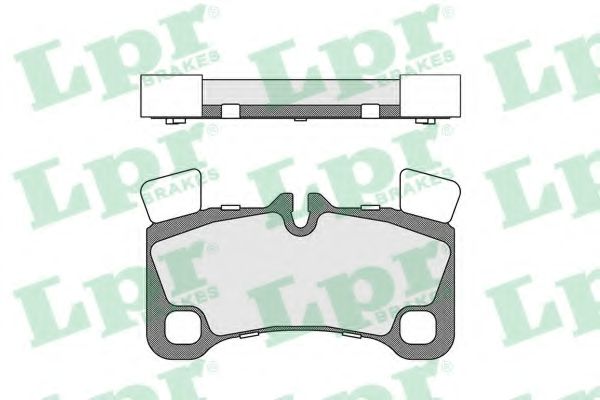 Тормозные колодки LPR 05P1655