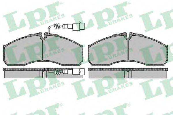 Тормозные колодки LPR 05P1664