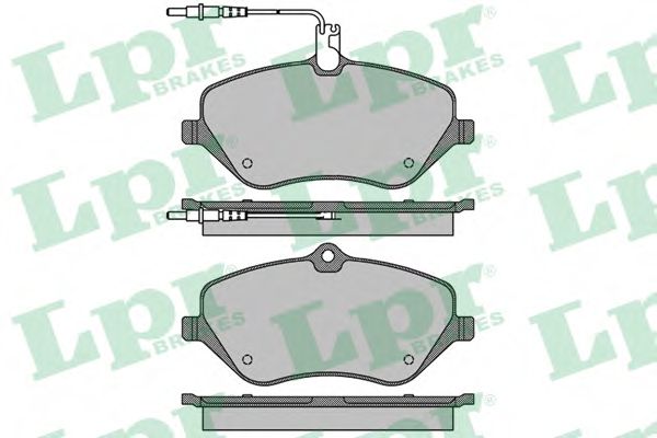 Тормозные колодки LPR 05P1666