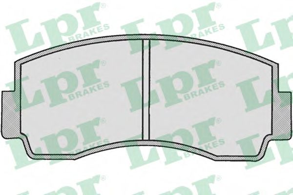Тормозные колодки LPR 05P167