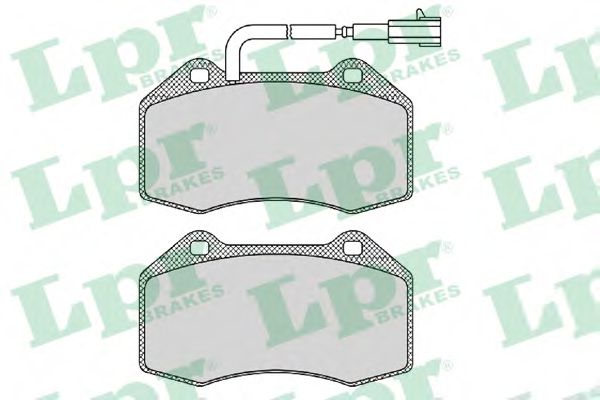 Тормозные колодки LPR 05P1670