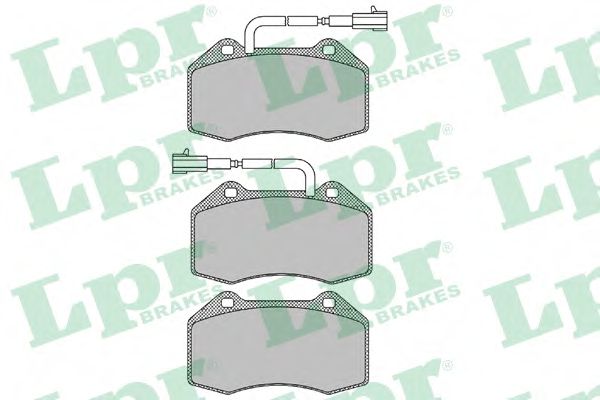 Тормозные колодки LPR 05P1671