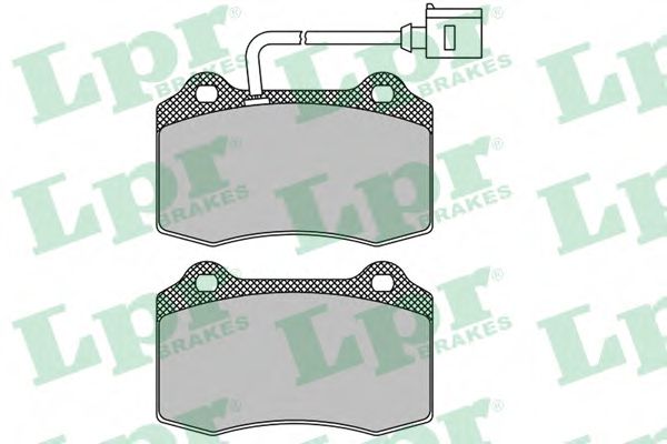 Тормозные колодки LPR 05P1672