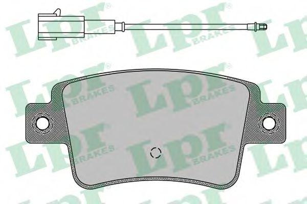 Тормозные колодки LPR 05P1677