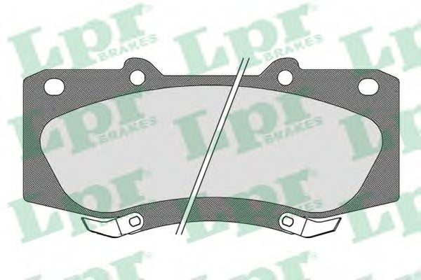 Тормозные колодки LPR 05P1682