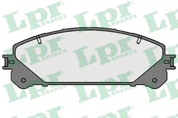 Тормозные колодки LPR 05P1691