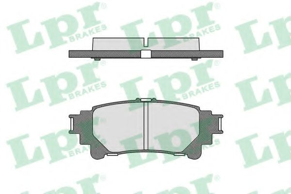 Тормозные колодки LPR 05P1693