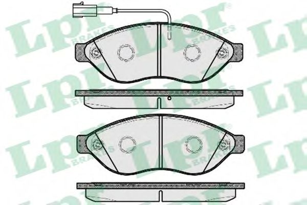 Тормозные колодки LPR 05P1698