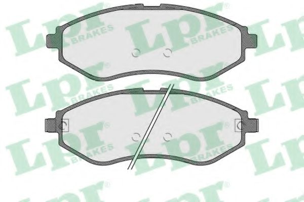 Тормозные колодки LPR 05P1730