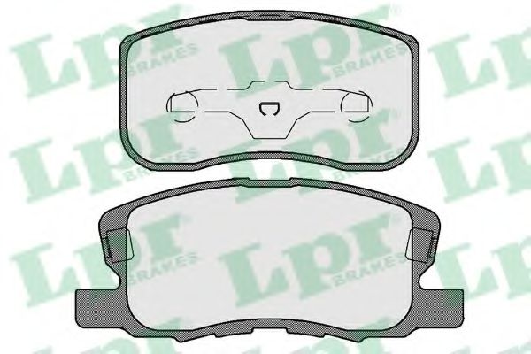 Тормозные колодки LPR 05P1733