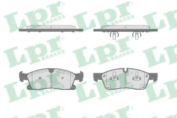 Тормозные колодки LPR 05P1735