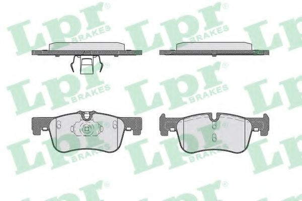 Тормозные колодки LPR 05P1752