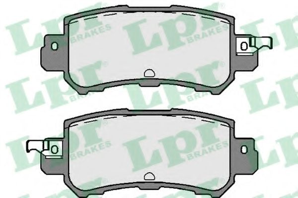 Тормозные колодки LPR 05P1756