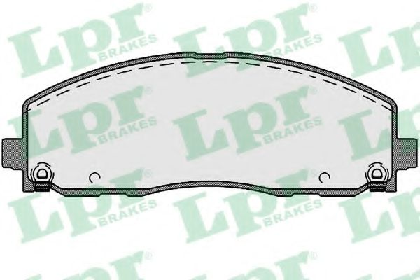 Тормозные колодки LPR 05P1759