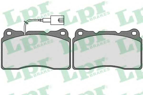 Тормозные колодки LPR 05P1774