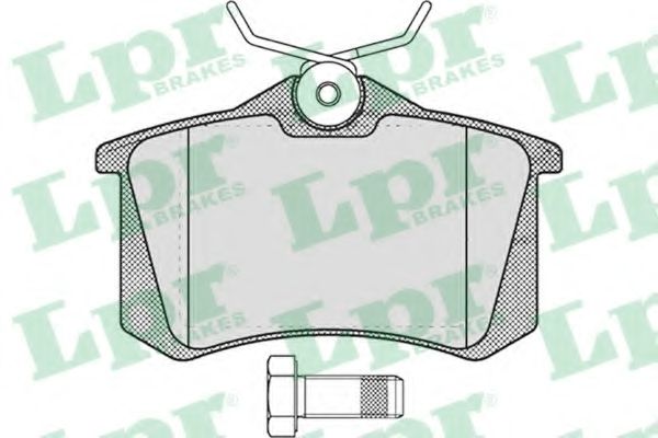 Тормозные колодки LPR 05P1788
