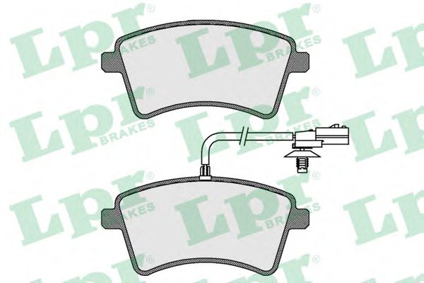 Тормозные колодки LPR 05P1800