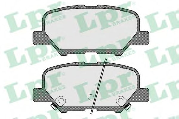Тормозные колодки LPR 05P1802