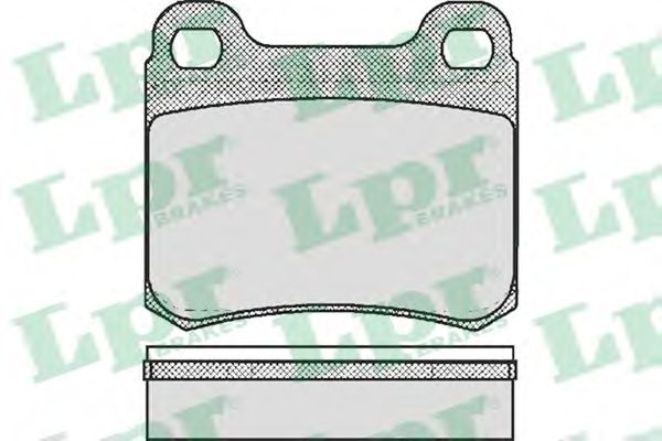 Тормозные колодки LPR 05P181