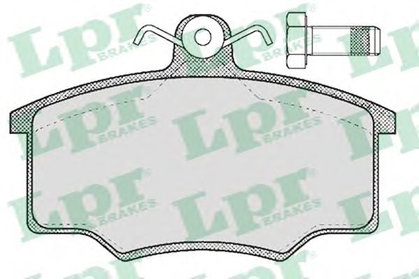 Тормозные колодки LPR 05P187