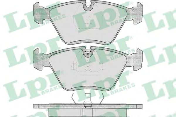 Тормозные колодки LPR 05P193