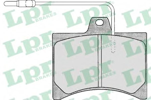 Тормозные колодки LPR 05P195