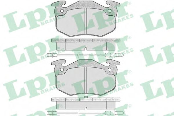 Тормозные колодки LPR 05P201
