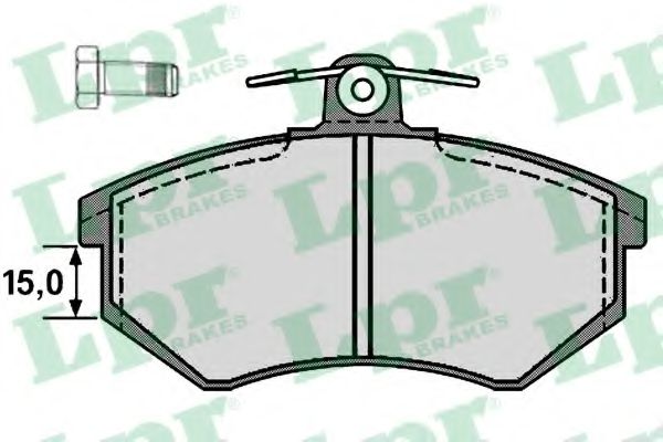 Тормозные колодки LPR 05P216