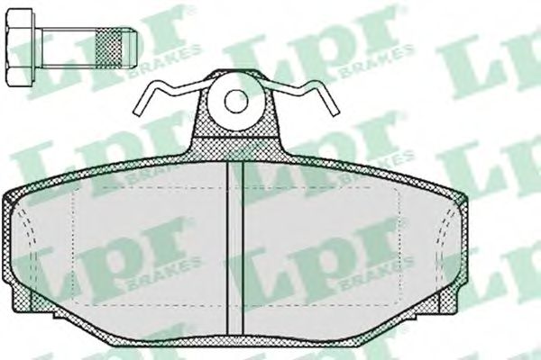Тормозные колодки LPR 05P217