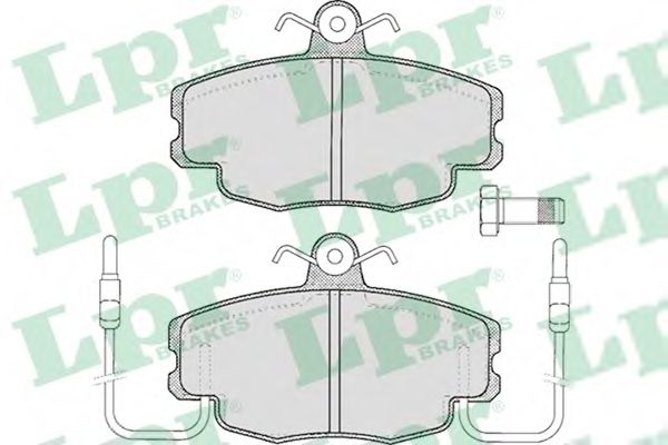 Тормозные колодки LPR 05P220