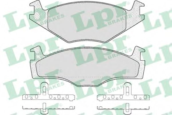 Тормозные колодки LPR 05P225