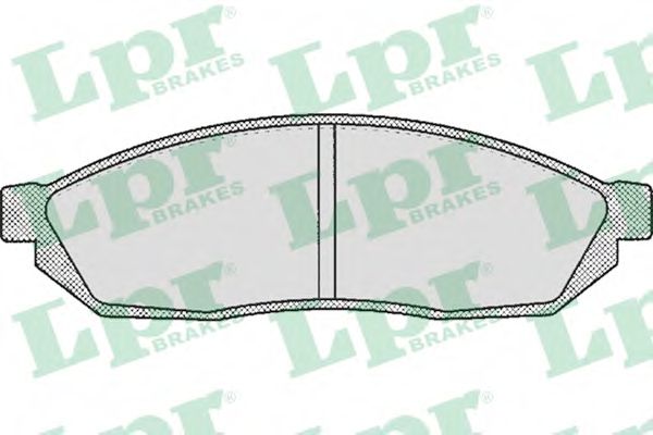 Тормозные колодки LPR 05P245