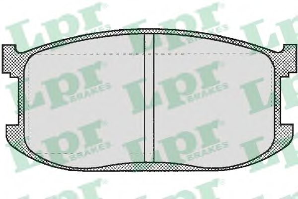 Тормозные колодки LPR 05P253