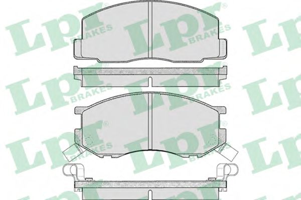 Тормозные колодки LPR 05P270