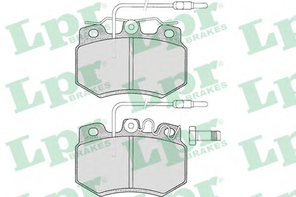 Тормозные колодки LPR 05P274
