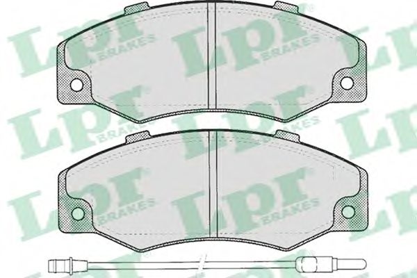 Тормозные колодки LPR 05P276