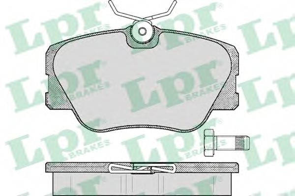 Тормозные колодки LPR 05P280