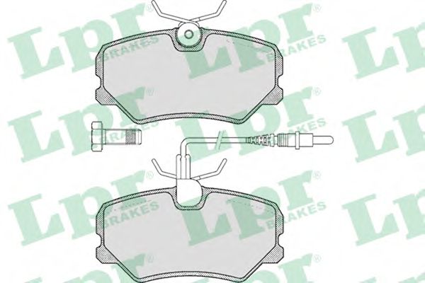 Тормозные колодки LPR 05P293