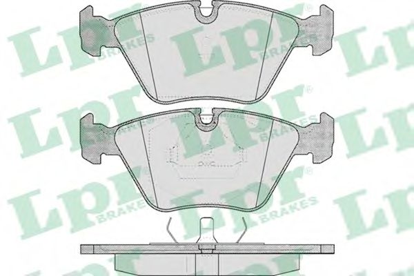 Тормозные колодки LPR 05P296