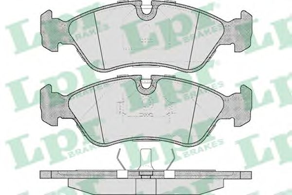Тормозные колодки LPR 05P304