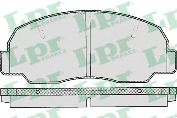 Тормозные колодки LPR 05P314