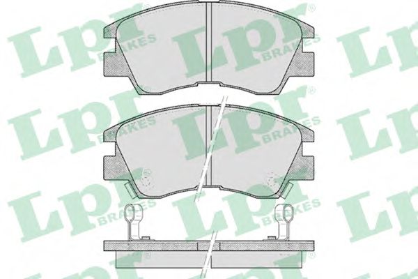 Тормозные колодки LPR 05P315
