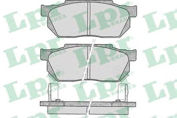 Тормозные колодки LPR 05P322
