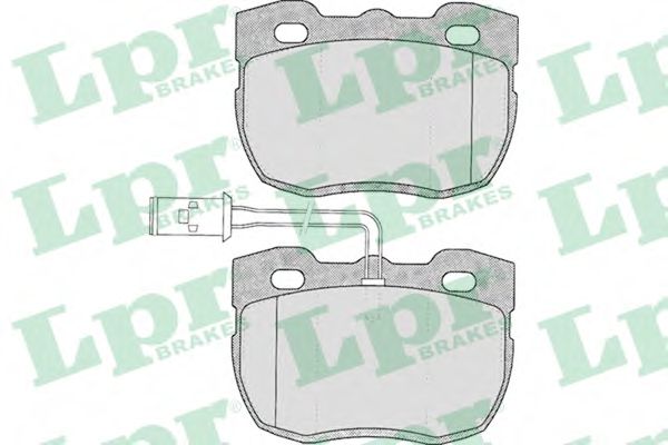 Тормозные колодки LPR 05P324