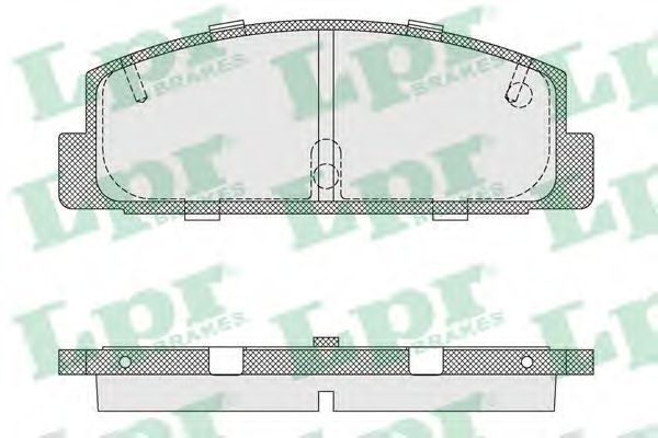 Тормозные колодки LPR 05P336