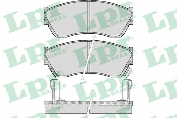 Тормозные колодки LPR 05P343