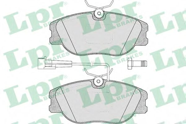 Тормозные колодки LPR 05P344